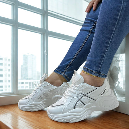 Ref tractor blanco raya negra