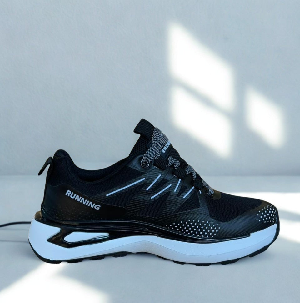 REF. RUNNING NEGRO PUNTOS BLANCOS 🖤🤍